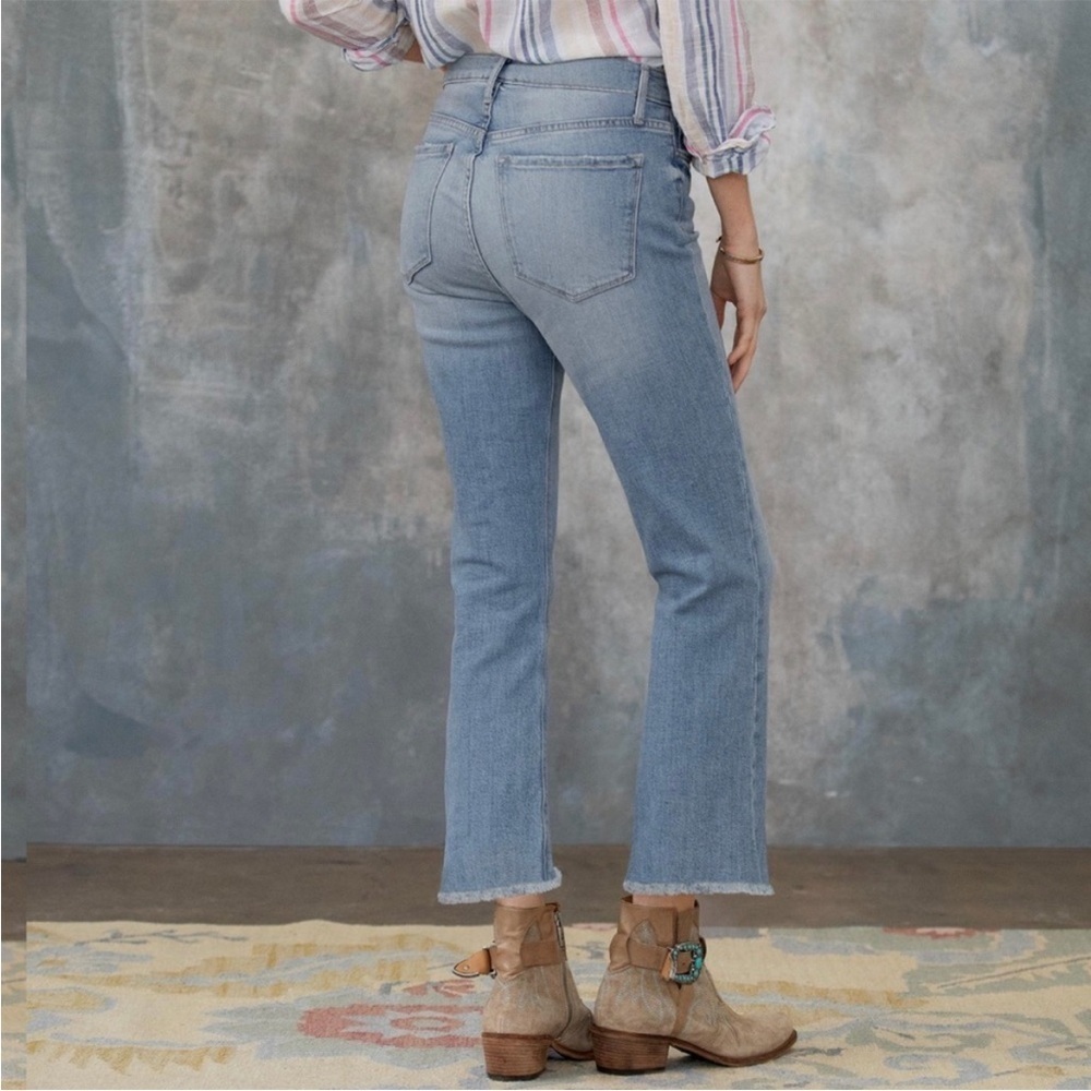 Sundance Los Angeles Denim Light Blue Straight Leg Jeans, NWT, 32 - Picture 2 of 9